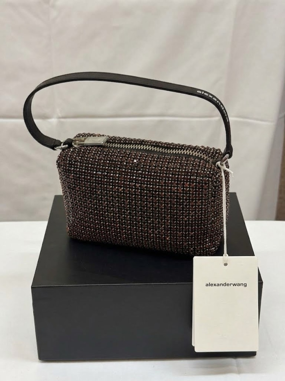 Alexander Wang Heiress Rhinestone Mesh Pouch (Brand New w/ Box) [$700+ retail!]